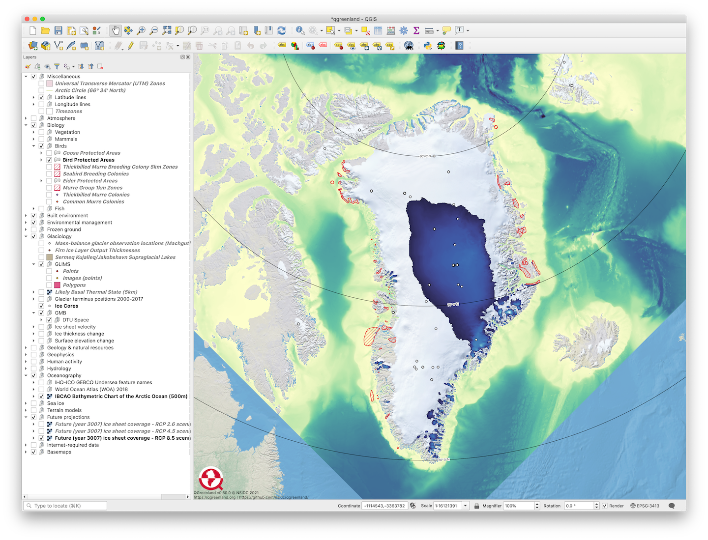 QGreenland Environment