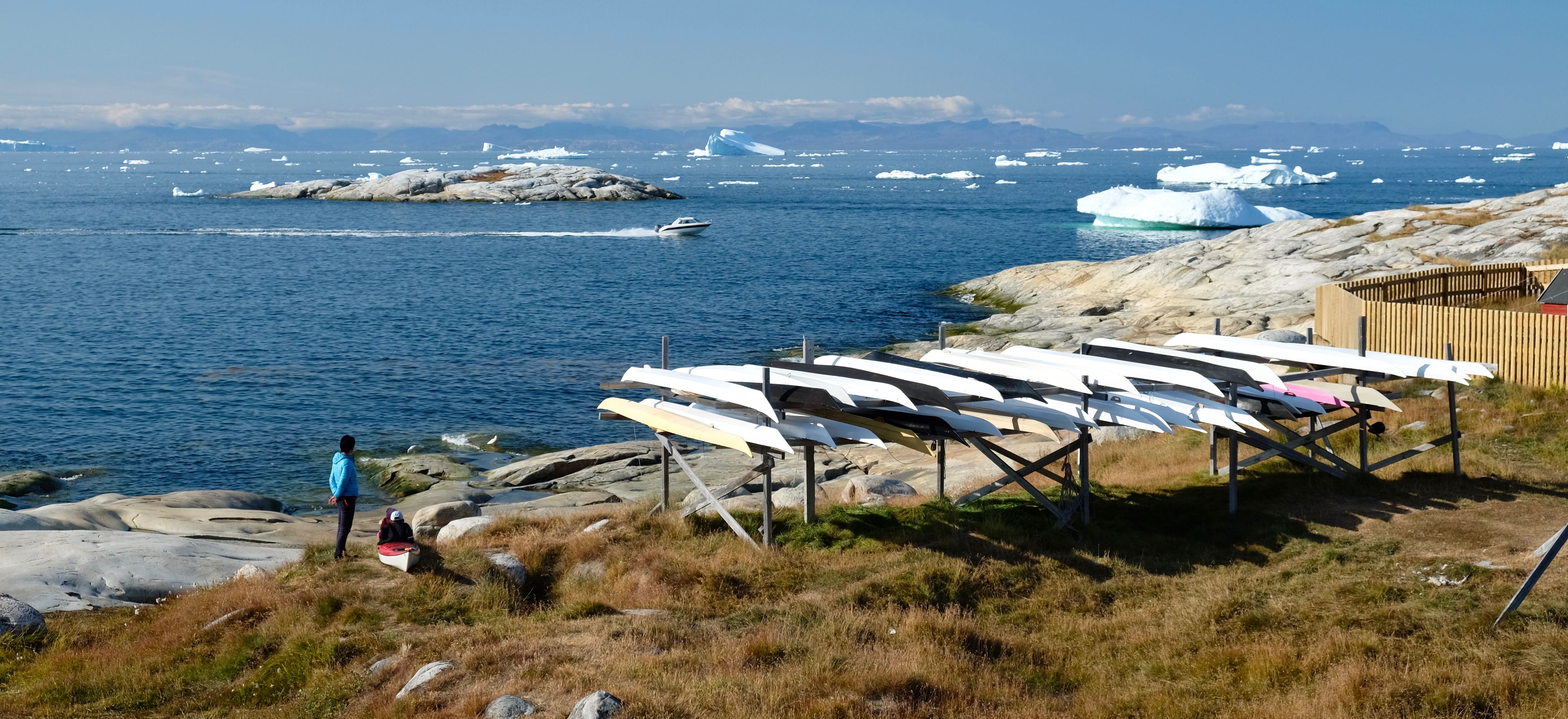 Coastal views in Ilulissat